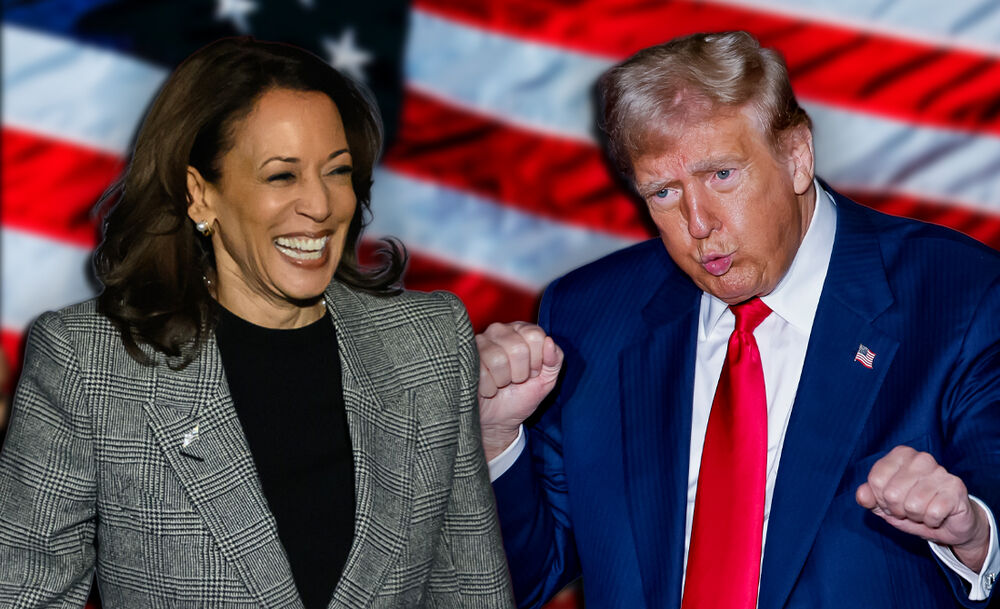 Kamala Haris i Donald Tramp