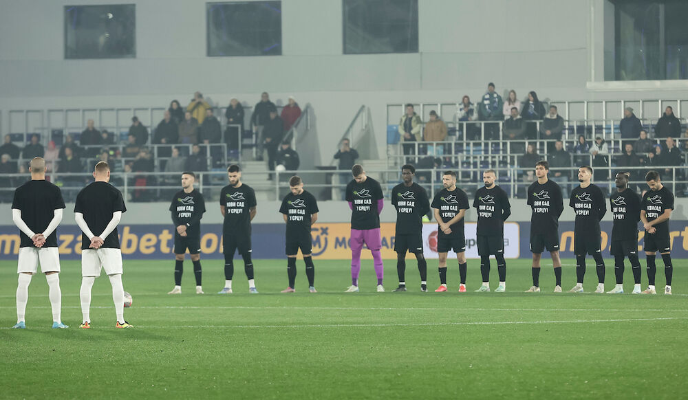 Minut ćutanja na pred utakmicu TSC-a i Partizana u čast poginulih u Novom Sadu