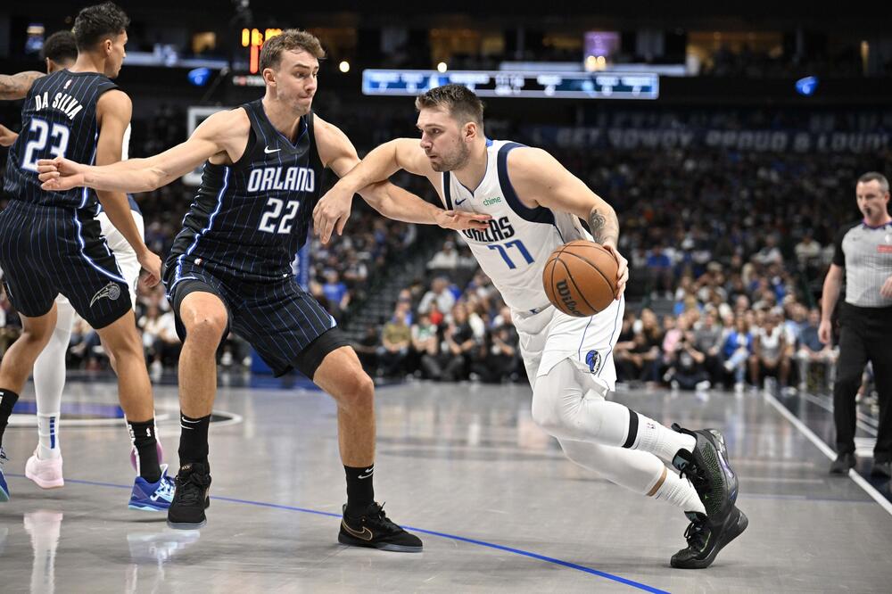 Dončić ubacio 30+ poena Orlandu uz svađu na nemačkom jeziku (Video)