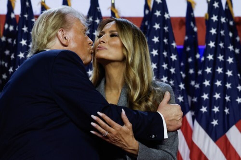 Melanija i Donald Tramp 