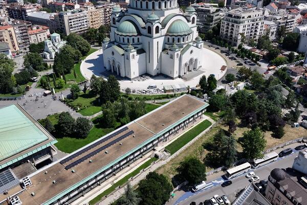 Ono što se gradi kod Hrama Svetog Save obradovaće mnoge Beograđane, a posebno vozače! Radovi u toku