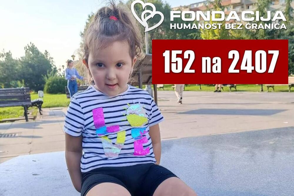 Lorena (5) ne hoda, ne priča i ne razume: Pomozimo joj da skupi sredstva za matične ćelije, terapije i tretmane