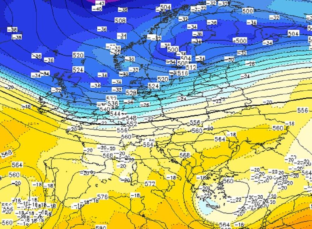 Ciklon sa centralnog Mediterana i Đenovskog zaliva