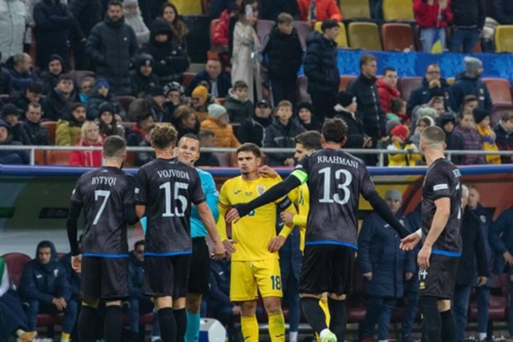 Fudbalska reprezentacija Rumunije, Fudbalska reprezentacija tzv. Kosova, Liga nacija