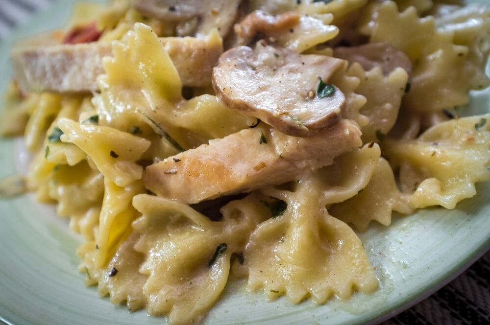 Karbonara, Pasta, Piletina, Jelo, Ručak, Testenina