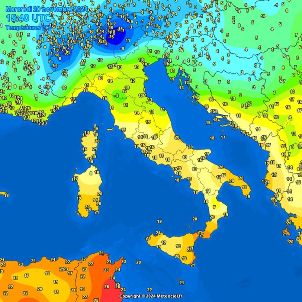 Temperature u Evropi u 15:40