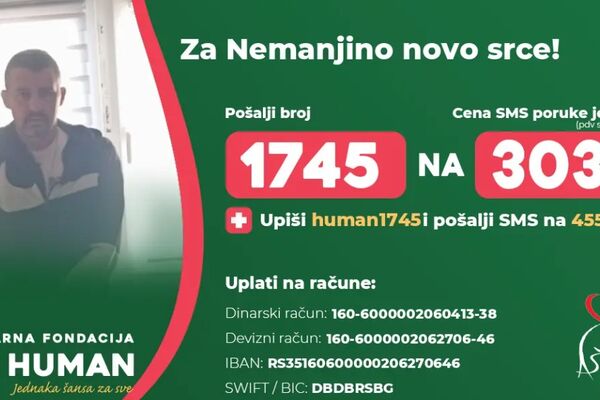 Nemanja (37) boluje od dijabetesa, hitno mu je potrebna naša pomoć: Sakuplja se novac za transplantaciju srca