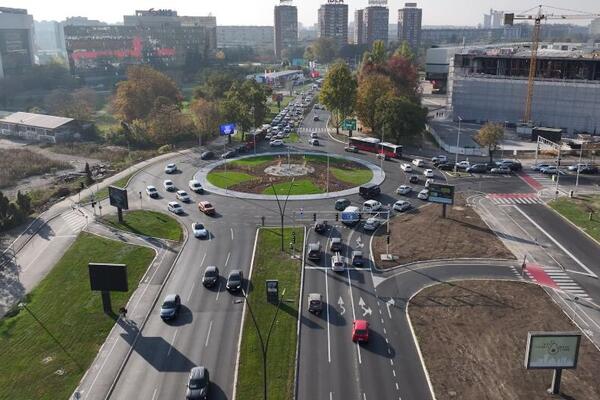 Ovoliko će kružnih tokova biti na Novom Beogradu: Veća bezbednost, manje gužve i brži saobraćaj (FOTO)