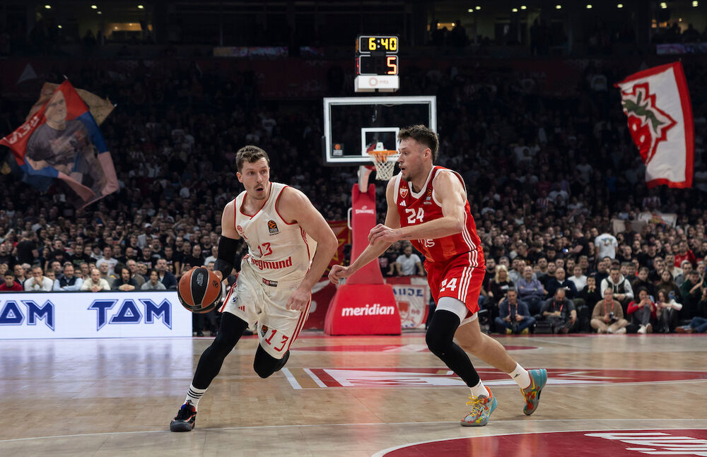 Andreas Obst, Majk Daum, KK Bajern Minhen, KK Crvena zvezda, Evroliga