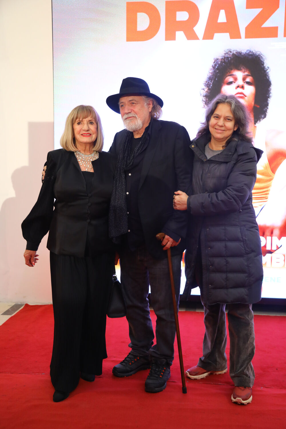 Rade Šerbedžija i Lenka Udovički bili su na premijeru filma 'Dražen' 