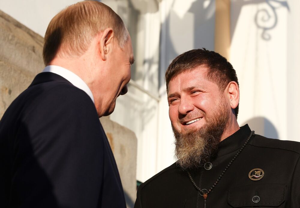 Vladimir Putin i Ramzan Kadirov 