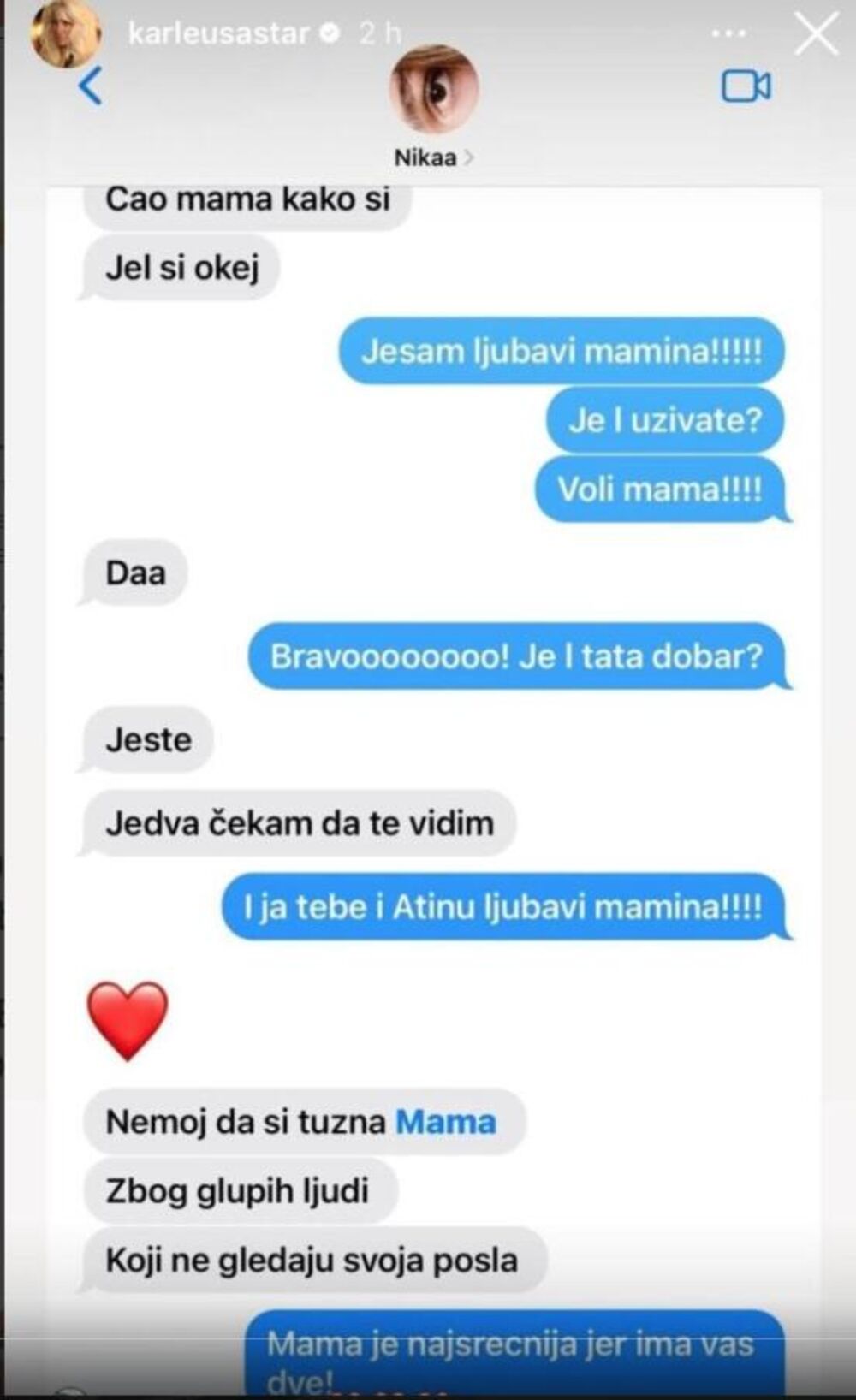 Jelen aobjavila poruke