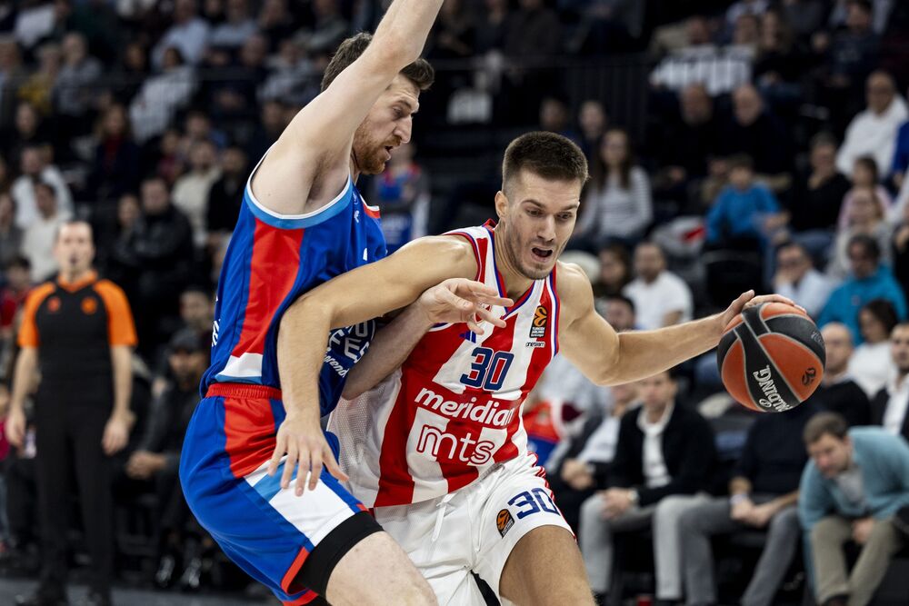 Filip Petrušev, Erdžan Osmani, KK Anadolu Efes, KK Crvena zvezda, Evroliga