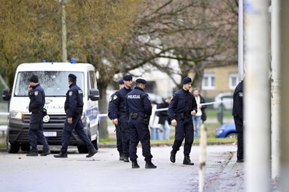 Hrvatska policija u Zagrebu