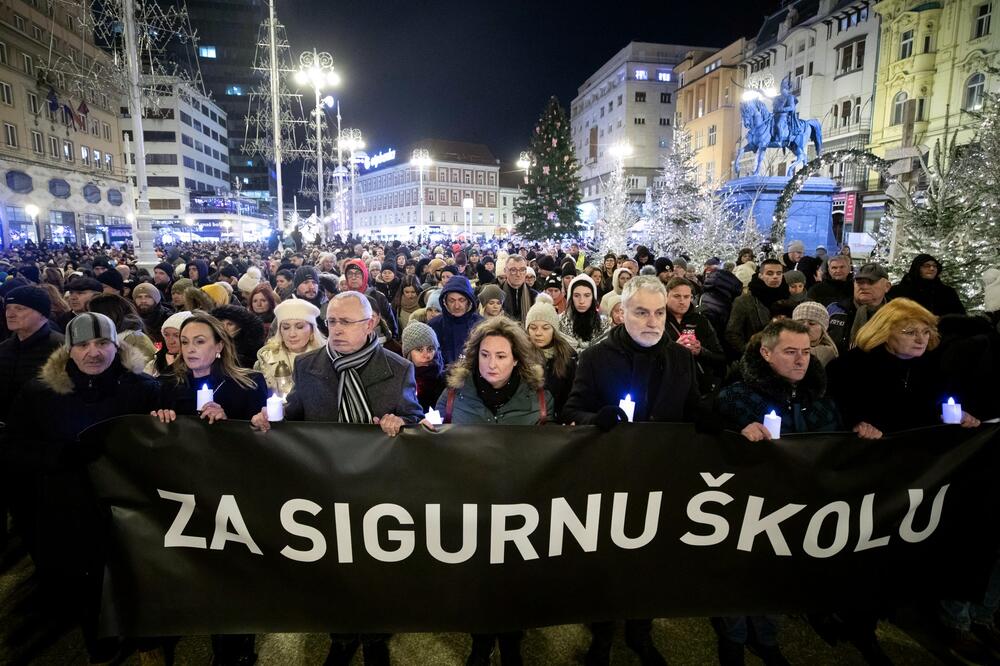 Protesti širom Hrvatske zbog ubistva sedmogodišnjaka u školi u Zagrebu: ''Kad jedna mama plače, sve plaču''