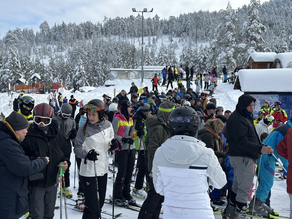 Gužve za praznike na Zlatiboru