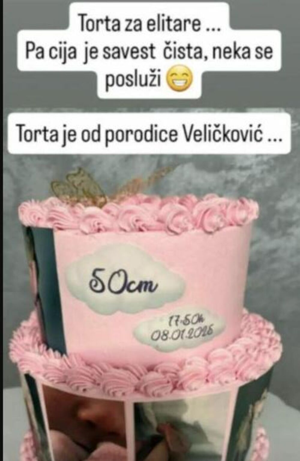 Torta koja stiže u Belu kuću