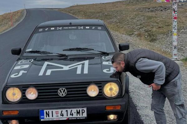 Petar za manje od 2 meseca golfom dvojkom prešao Evropu: Bez puno novca, a niko mu nije verovao da je moguće (FOTO)