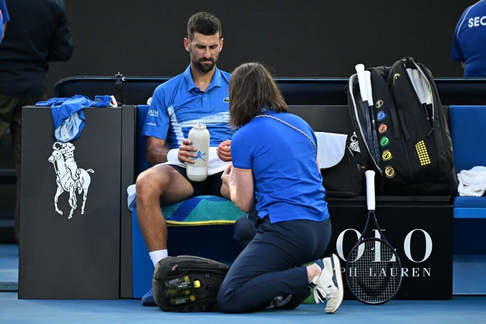 Ukazivanje pomoći Novaku Đokoviću na Australijan openu