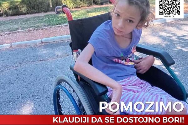 Klaudija je po rođenju provela 45 dana u bolnici: Od malena vodi veliku bitku, hitno joj je potrebna je naša pomoć