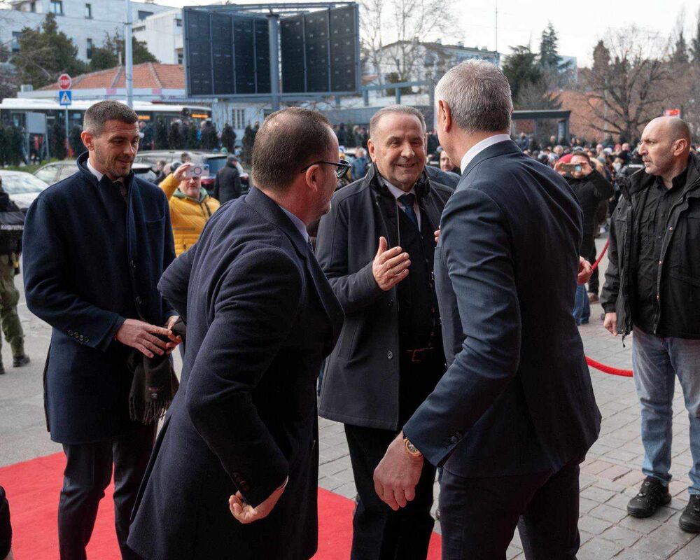 Danko Lazović, Predrag Mijatović, Rasim Ljajić i Zvezdan Terzić pred 175. večiti derbi